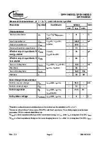 浏览型号SPI11N60S5的Datasheet PDF文件第3页