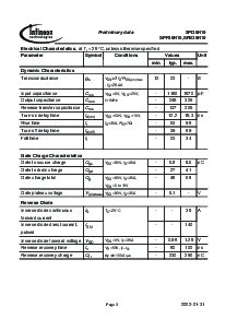 浏览型号SPI35N10的Datasheet PDF文件第3页