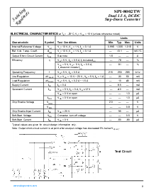 浏览型号SPI-8002TW-TL的Datasheet PDF文件第3页