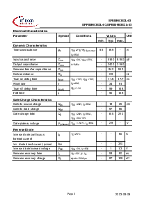 浏览型号SPI80N03S2L-03的Datasheet PDF文件第3页