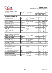 浏览型号SPI80N03S2L-04的Datasheet PDF文件第3页