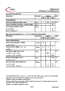 浏览型号SPI80N04S2-04的Datasheet PDF文件第2页