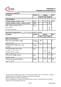 浏览型号SPI80N06S2-07的Datasheet PDF文件第2页
