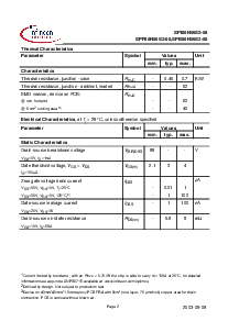 浏览型号SPI80N06S2-08的Datasheet PDF文件第2页
