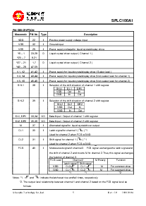 浏览型号SPLC100A1的Datasheet PDF文件第5页