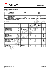 浏览型号SPRF2738A-002C-PS031的Datasheet PDF文件第6页