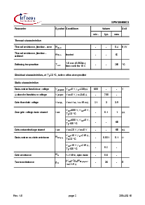 浏览型号SPW35N60C3的Datasheet PDF文件第2页