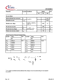 浏览型号SPW35N60C3的Datasheet PDF文件第4页