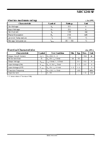 浏览型号SRC1201SF的Datasheet PDF文件第2页