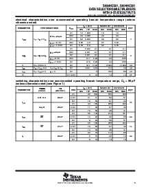 浏览型号SN74HC251NSRE4的Datasheet PDF文件第5页