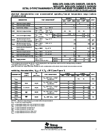 浏览型号SN74LS373NSRE4的Datasheet PDF文件第7页