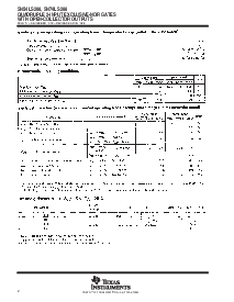 浏览型号SN74LS266NSRE4的Datasheet PDF文件第2页