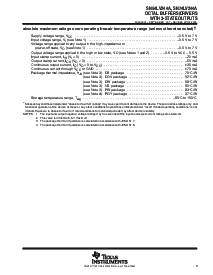 浏览型号SN74LV244ANSRE4的Datasheet PDF文件第3页