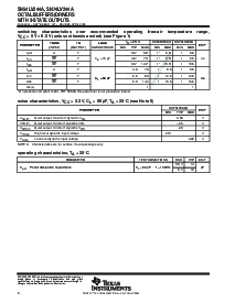 浏览型号SN74LV244ANSRE4的Datasheet PDF文件第6页