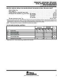 浏览型号SN74ALS541NSRE4的Datasheet PDF文件第3页