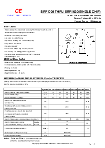 浏览型号SRF1060的Datasheet PDF文件第1页