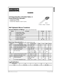 浏览型号SS8550的Datasheet PDF文件第1页