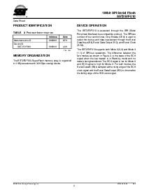 浏览型号SST25VF010的Datasheet PDF文件第4页