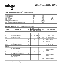 浏览型号SST270的Datasheet PDF文件第2页