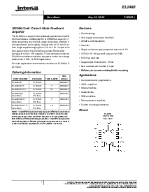 浏览型号EL2280CS-T13的Datasheet PDF文件第1页
