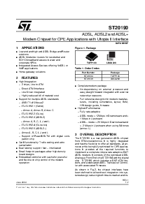 浏览型号ST20196的Datasheet PDF文件第1页