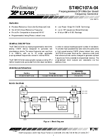 浏览型号ST49C107ACF14-04的Datasheet PDF文件第1页