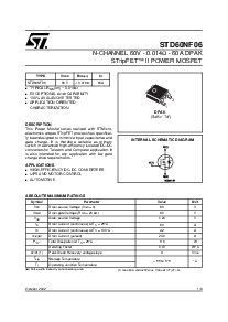 浏览型号STD60NF06的Datasheet PDF文件第1页