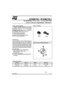 浏览型号STD2NK70Z的Datasheet PDF文件第1页
