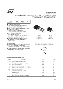 浏览型号STD5N20的Datasheet PDF文件第1页