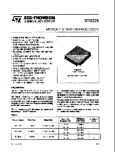 浏览型号STI3220的Datasheet PDF文件第1页