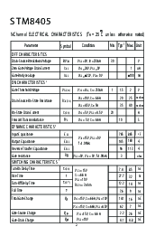 浏览型号STM8405的Datasheet PDF文件第2页
