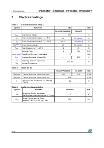 浏览型号STP20NM50的Datasheet PDF文件第2页