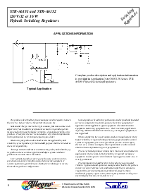 浏览型号STR-A6131的Datasheet PDF文件第6页