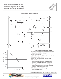 浏览型号STR-A6251的Datasheet PDF文件第2页