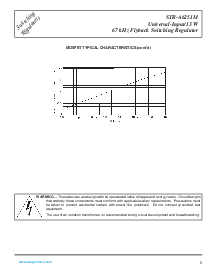 浏览型号STR-A6251M的Datasheet PDF文件第5页