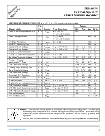 浏览型号STR-A6169的Datasheet PDF文件第3页