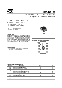 浏览型号STS4NF100的Datasheet PDF文件第1页