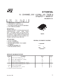 浏览型号STT4NF30L的Datasheet PDF文件第1页
