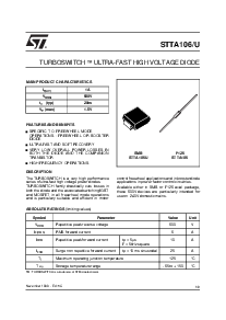 浏览型号STTA106的Datasheet PDF文件第1页