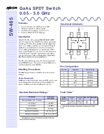 浏览型号SW-485TR-3000的Datasheet PDF文件第1页