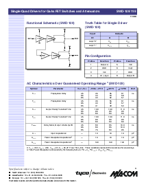 浏览型号SWD-119 PIN的Datasheet PDF文件第3页