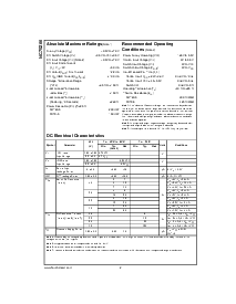 浏览型号NC7SZ66的Datasheet PDF文件第2页