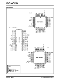 浏览型号PIC16C923T-04/SP的Datasheet PDF文件第2页