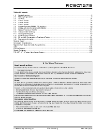 浏览型号PIC16LC712T-04E/JW的Datasheet PDF文件第3页