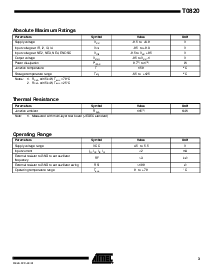 浏览型号T0820的Datasheet PDF文件第3页