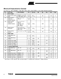 浏览型号T0820的Datasheet PDF文件第4页