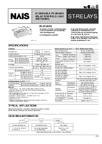 浏览型号ST1-DC12V的Datasheet PDF文件第1页