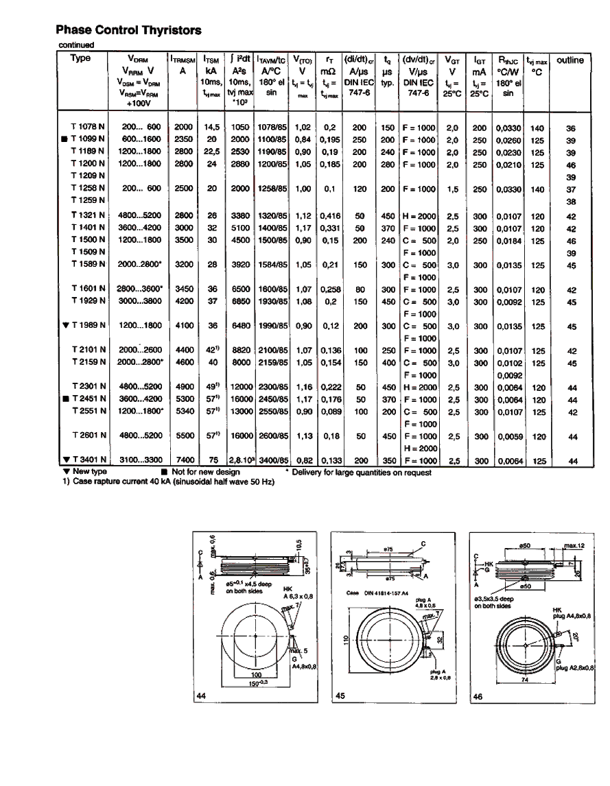 浏览型号T1050N的Datasheet PDF文件第3页