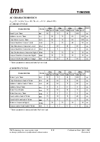 浏览型号T15M256B-85PI的Datasheet PDF文件第5页