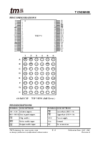 浏览型号T15V2M16B-70C的Datasheet PDF文件第2页